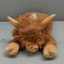 22" & 4.5 lbs Highland Cow Weighted Stuffed Animal, Cuddly & Soft Kids' Plush Toy Pillows for Companion, Large Plushies with Removable Ceramsite Bag, Gifts for Adults, Kids, Boys and Girl