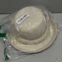 EI 12pcs Wheat Straw Dinnerware Set of 4,Reusable Plastic Plates,Unbreakable Dinner Plates,Deep Dinner Hard Premium Plastic Plate,Microwave Dishwasher Safe for Camping,Picninc,Family Dinner,  Beige Wheat