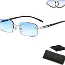 Clarity Glasses, Blue Light Blocking Glasses, Unisex Automatic Adjustment Glasses, Relieve Eye Fatigue Symptoms Caused By Electronic Screens, With An Elegant Glasses Case