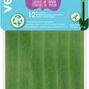 VELCRO Brand VEL-30087-AMS ONE-WRAP Ties Starter Pack for Container Gardens or Houseplants, 12pcs, Pre-Cut, 6 in x 1/2 in, Green-Recycled Plastic
