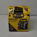 STANLEY J5C09 Portable Power Station Jump Starter 1000 Peak Amp Battery Booster, 120 PSI Air Compressor, USB Port, Battery Clamps