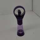 O2COOL Elite Battery Powered Handheld Water Misting Fans (Purple) (1 Pack)