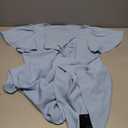 Fashion Women Graduation Dress (Size M, Light Blue)