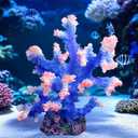 Polyresin Coral Ornament for Fish Tank Decorations,Aquarium Landscape Decor - Safe for Saltwater & Freshwater