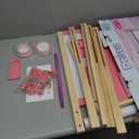 Easel for Kids Toys,Adjustable Wooden Toddler Art Easels, Girls Toys for Ages 5-7,8-13,Magnetic Dry Eraser White Board and Chalk Board with Art Supplies,Kid Easel 4 5 6 7 8 9 10 Year Old Girl Gifts (Pink)