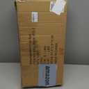 American Mahjong Game Set, 166 Premium White Tiles, 4 All-in-One Color Rack/Pushers, Complete Mahjong Set Blue Carrying Bag