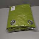 NICETOWN Bedroom Room Darkening Curtains and Drapes - Energy Smart Thermal Insulated Solid Grommet Room Darkening Draperies for Living Room (2 Panels, 66 inches x 72 inches, Fresh Green)