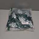 Toddler Baby Girls Christmas Snowflake Dress Bowknot Belt Xmas Party Holiday Dresses (2-3T, Green)