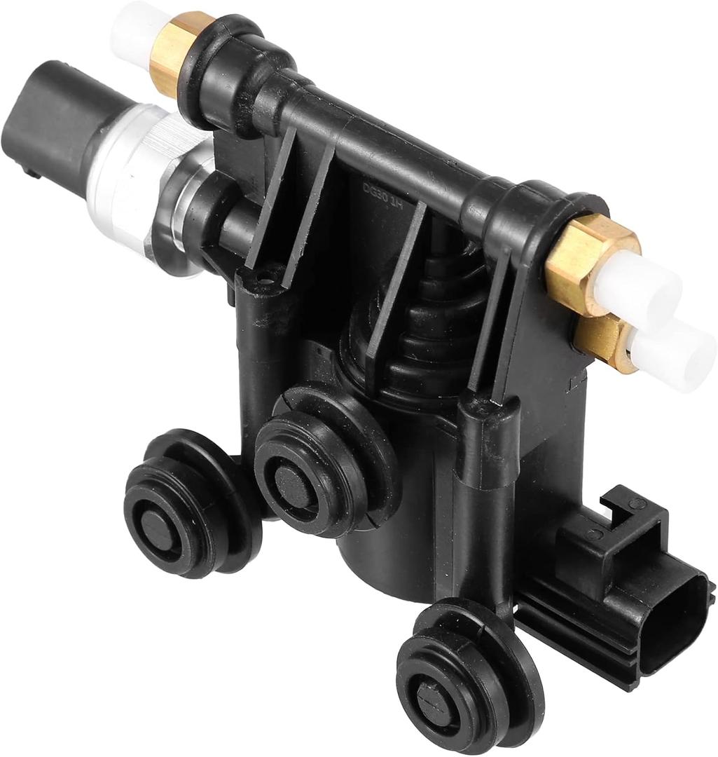 X AUTOHAUX Air Suspension Valve Block Air Supply for Land Rover LR3 2005-2009 LR4 2010-2013 for Range Rover Sport 2006-2013 RVH000046 RVH000070