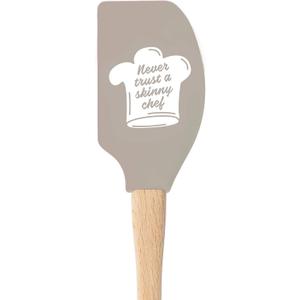 2 x Tovolo Never Trust a Skinny Chef Spatula for Turning Pancakes Eggs Kitchen Tool for Meal Prep and More