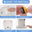 3 x Appliance Sliders for Kitchen Appliances, Kayzn 20pcs Telfon Appliance Sliders, PTFE Self Stick Furniture Sliders, Easy to Moving & Space Saving for Countertop Coffee Maker, Air Fryer