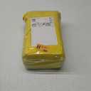 DELANNA Jersey Knit Flat Sheet Soft, Breathable, Cotton Rich T-Shirt Weave Jersey Top Sheet Only (YELLOW, TWIN)