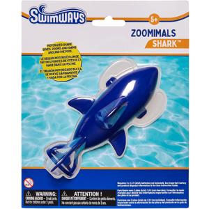 SwimWays Zoomimals Shark Toy, Kids Pool Accessories & Swimming Pool Toys, Pool Diving Toys & Torpedo Pool Toys for Kids Ages 5 & Up