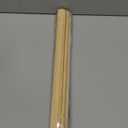 18 PCS Split Wood Dowel Rods, 15.7-inch x 1/2-inch Unfinished Cuttable Half Round Wooden Dowels Sticks for Art Projects and DIYers