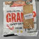 HOIJAUMAI Grandpa Christmas Stocking Gifts for Grandpa Papa New Grandpa Merry Christmas These Gifts Belong to Grandpa Xmas Stocking for Fireplace Stairs Wall Hanging Xmas Home Decor 18 x 12 Inches