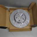 Dynamic Friction Company Front GEOSPEC Coated Brake Rotor 604-27025 (1) For 1999-2006 Volvo S80, 2001-2003 Volvo V70, 2001-2009 Volvo S60