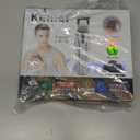 KEMEI KM-3023-702 Professional Hair Clipper for Men, Zero Gapped Cordless Beard Trimmer, Barber Clippers with USB Rechargeable, Edgers, Fade Clipper, Gift for Men