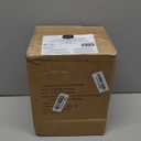 Amazon Basics Ceramic Space Heater, Portable Indoor Heating Solution, With Overheat and Tip-Over Protection, Thermostat, Non-Oscillating, 1500W, 7.52"D x 6.34"W x 9.45"H, Silver