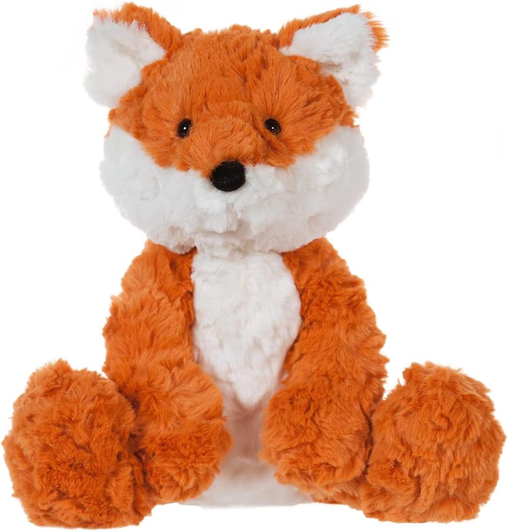 Apricot Lamb Toys Plush Yellow Fox Stuffed Animal Soft Cuddly Perfect for Child (Orange Fox,8 Inches)