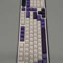 RK ROYAL KLUDGE S98 Mechanical Keyboard w/Smart Display & Knob, Top Mount 96% Wireless Mechanical Keyboard BT/2.4G/USB-C, Hot Swappable, Software Support, Massive Battery, 98 Keys (Linear Viridian Switch, Lavender Purple)