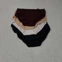 5Pcs/Set Lace Cotton Briefs Set for Women Seamless Solid Color Underwear Fashion Intimate Lingerie L Assorted