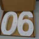60th Birthday Decorations for Women Men,Happy 60 Birthday Decorations for Centerpieces Table,60 Light Up Numbers Sign Led for Party Backdrop Wall Decor for Wedding Anniversary Home
