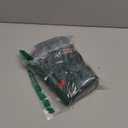 DONGKER Christmas Pillow Covers,2 PCS 17.72" x 17.72" Embroidered Holiday Decor Pillowcases with Invisible Zipper for Couch Bedroom Sofa Living Room(Without Pillow Insert)