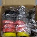 Westcott 8" Straight Stainless Steel Soft Handle Scissors, Assorted Colors, Pack of 15