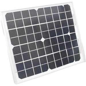 CHANCS Monocrystalline Solar Panels 10W 12V Solar Panel for Home Outdoor Lights RV Camping Blink Outdoor Camera Generators