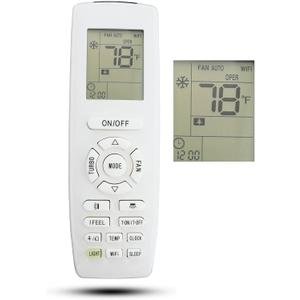 Replacement Remote Control YAP1F Compatible for GREE Air Conditioner Remote Controller YAP1F YV1L1 YB1F2 YB1FA (Display in Fahrenheit) Replacement Remote Control YAP1F Compatible for GREE Air Conditioner Remote Controller YAP1F YV1L1 YB1F2 YB1FA (Display in Fahrenheit)