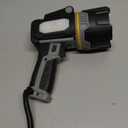 Rechargeable Spotlight 1000000 Lumen, Super Bright 9 LED Spotlight Flashlight with COB Light & Foldable Stand, Long Lasting Large Handheld Spot Light for Boating Camping Boat Marine