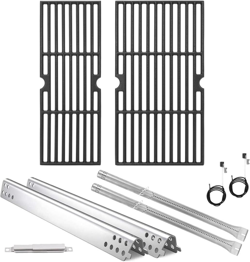 Grill Parts for Charbroil Performance 2-Burner Grill 463673519 463673019 463625217 463673017 G470-0002-W1 G321-0006-W1 G470-0004-W1 G470-5200-W1 for Charbroil Grill Replacement Parts (2-Pack Kit)