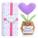 JOULUY Gifts for Mom Mothers Day Birthday Funny Gift Handmade Crochet Unique Presents for Mama Stuffers Daughter Son Positive Cute Love Mom