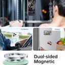 SYNCWIRE for MagSafe Ring Phone Holder, 360 Rotation Magnetic Cell Phone Grip Dual-Sided Magnets Phone Ring Kickstand Compatible with iPhone 17 16 15 14 13 12 Pro Max MagSafe, Android, Samsung etc.