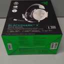 Razer BlackShark V2 X Gaming Headset: 7.1 Surround Sound - 50mm Drivers - Memory Foam Cushion - for PC, Mac, PS4, PS5, Switch - 3.5mm Audio Jack - White