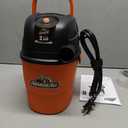 Armor All AA155 1.5-Gallon 2 Peak HP Portable Wet/Dry Vacuum, Orange. No nozzles