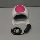 SUNUV LED UV Nail Light, 48W UV Lamp for Gel Nails Polish with 4 Timer Settings, LCD Display Removable Base, SUN4S Pink