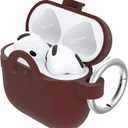 OtterBox Soft Touch Case for AirPods 4th Gen - Brick Red