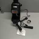 KEENSTAR 3.5Bar Espresso Machine with Milk Frother, 800W Compact Espresso and Cappuccino Machine with Preheating Function, 4 Cup Espresso Maker for Cappuccino or Latte, Gift for Coffee Lover (Black)