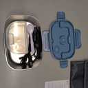 Herrfilk Electric Lunch Box Food Heater, 3 in 1 Ultra Quick Heated Lunch Boxes for Adults, 12V/24V/110V Portable Food Warmer for Car/Truck/Office With Fork Spoon and Insulated Carry Bag (Light Blue)