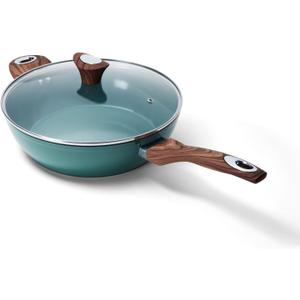 For GREEN 11 INCH DEEP FRYPAN