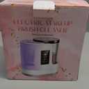 3 IN 1 Electric Makeup Brush Cleaner,Automatic Makeup Brush Cleaner with Makeup Brush Dryer,Portable USB Deep Cleaning for All Size Beauty Makeup Brush Set,Blush Brush,Sponges, White