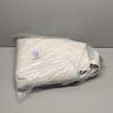 RUGSREAL Area Rug 5x7 Machine Washable Area Rug for Living Room Non-Slip Stain Resistant Modern Abstract Rug Contemporary Solid Throw Rug Foldable Accent Floor Carpet for Dining Room, Cream