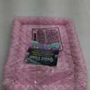 MidWest Homes for Pets Bolster Dog Bed 24L-Inch Pink Dog Bed or Cat Bed w/Comfortable Bolster | Ideal for Small Dog Breeds & Fits a 24-Inch Dog Crate | Easy Maintenance Machine Wash & Dry