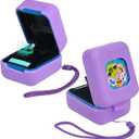 2 x YouKnow Silicone Case for Bitzee Magicals Interactive Toy Digital Pet and Case, Protective Skin Sleeve for Bitzee Virtual Electronic Pets Accessories (Case Only) (Purple)