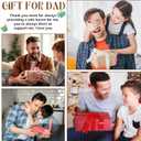 Fiodrimy Gifts for Dad Blanket Fathers Day Birthday Gifts for Men, Best Dad Gifts from Daughter Son Birthday Gift Throw Blankets for Bedding Sofa 50 * 60 Inch