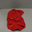 ASENKU Cozy Dog HoodieSoft Sweater with Adjustable Hood, Back Pocket and Leash Access HoleWarm Reflective Sweatshirt for Cold Weather, Red, Medium