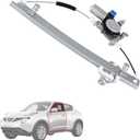 Front Left Driver Side 2 Pins Power Window Regulator with Motor Assembly Compatible for 2011-2017 Nissan Juke, Replacement 751-438