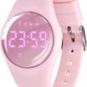 Kids Watches for Girls Boys Digital Sport Watch with Step Counter Pedometer Vibration Alarm Clock, No App Waterproof Fitness Tracker Kids Watch Boys Girls Teens Students Ages 5-16