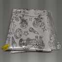 2 x DDMY Giant Coloring Poster, 72 x 35.5 Inch Career Dream Theme Versatile Coloring Table Cloth for Kids, Large Coloring Tablecloth Drawing Paper for School Party/Kids Party/Special Events Decoration